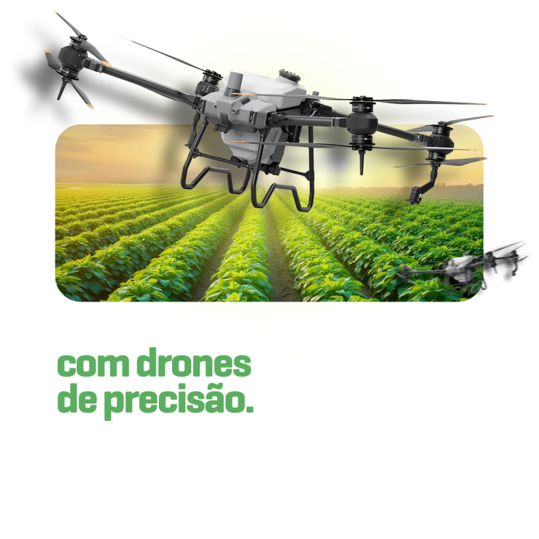 Um Drone AGRÍCOLA da marca DJI AGRAST50